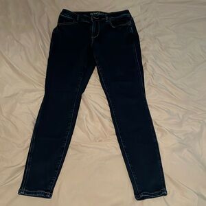 Maurices Dark Wash Skinny Jeans with Pockets